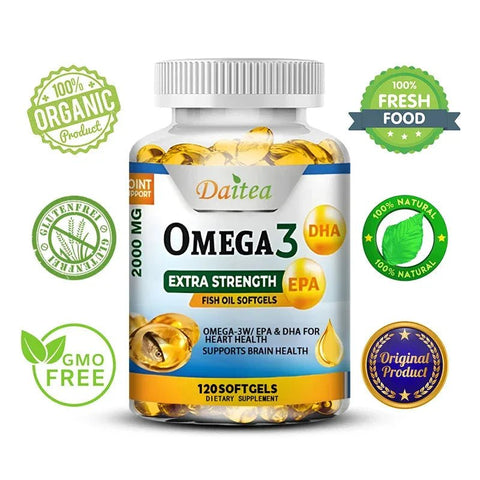 Omega 3 Fish Oil - Supports Heart Health - nutriamazonia