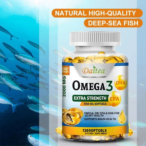Omega 3 Fish Oil - Supports Heart Health - nutriamazonia
