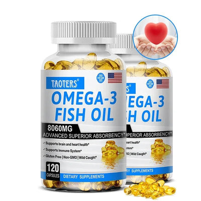 Omega-3 Fish Oil - Supports Immunity And Skin Health Adults - nutriamazonia