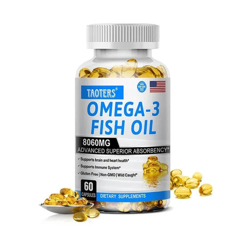 Omega-3 Fish Oil - Supports Immunity And Skin Health Adults - nutriamazonia