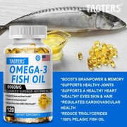 Omega-3 Fish Oil - Supports Immunity And Skin Health Adults - nutriamazonia