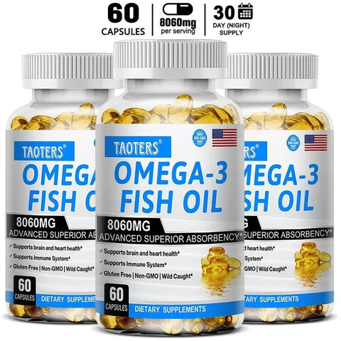 Omega-3 Fish Oil - Supports Immunity And Skin Health Adults - nutriamazonia