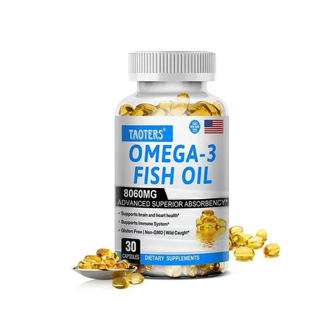 Omega-3 Fish Oil - Supports Immunity And Skin Health Adults - nutriamazonia