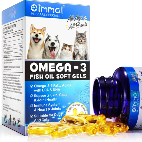 Omega 3 Fish Oil - Supports Skin And Coat Health - nutriamazonia