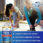 Omega 3 Fish Oil - Triple Strength For Heart Health Daitea - nutriamazonia