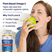 Omega 3 Fish Oil - Triple Strength For Heart Health Daitea - nutriamazonia