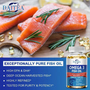 Omega 3 Fish Oil - Triple Strength For Heart Health Daitea - nutriamazonia
