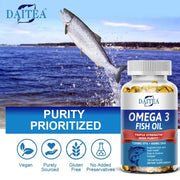 Omega 3 Fish Oil - Triple Strength High Purity Daitea - nutriamazonia
