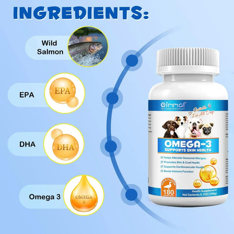 Omega-3 Health - Allergy Relief AEVYVKV Dogs and Cats - nutriamazonia