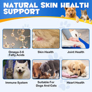 Omega-3 Health - Allergy Relief AEVYVKV Dogs and Cats - nutriamazonia