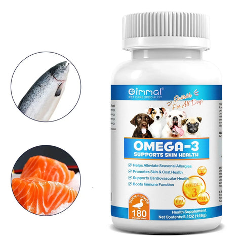 Omega-3 Health - Allergy Relief AEVYVKV Dogs and Cats - nutriamazonia