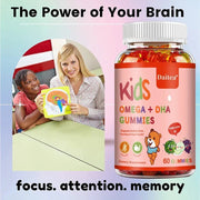 Omega DHA Gummies - Brain Development And Focus Daitea - nutriamazonia