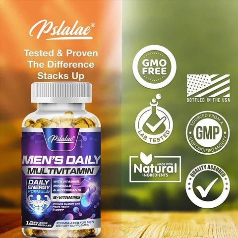 PslalaeCharge Multivitamin - Daily Immune Support Men Boost - nutriamazonia