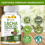 Sacha Inchi Oil - Brain Health Nutriamazonia Adults Premium - nutriamazonia