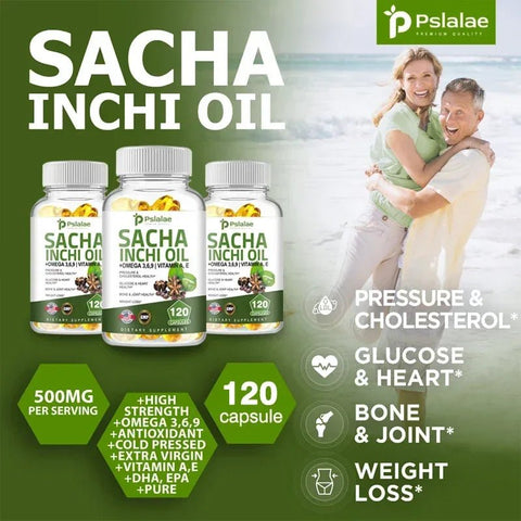 Sacha Inchi Oil - Brain Health Nutriamazonia Adults Premium - nutriamazonia