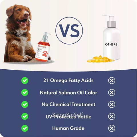 Salmon Fish Oil For Pets - Omega-3 For Healthy Skin And Coat - nutriamazonia