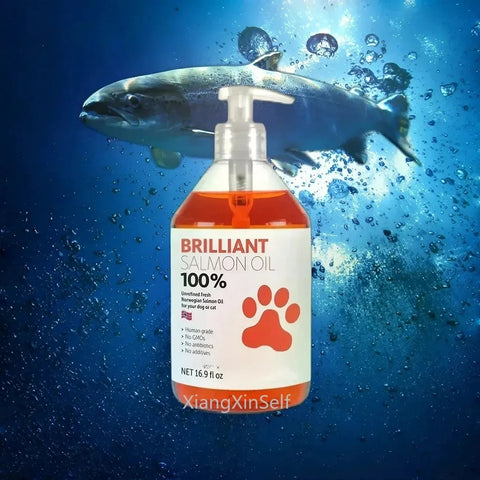 Salmon Fish Oil For Pets - Omega-3 For Healthy Skin And Coat - nutriamazonia