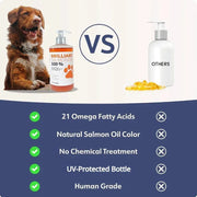 Salmon Fish Oil For Pets - Supports Shiny Coat NutriAmazonia - nutriamazonia