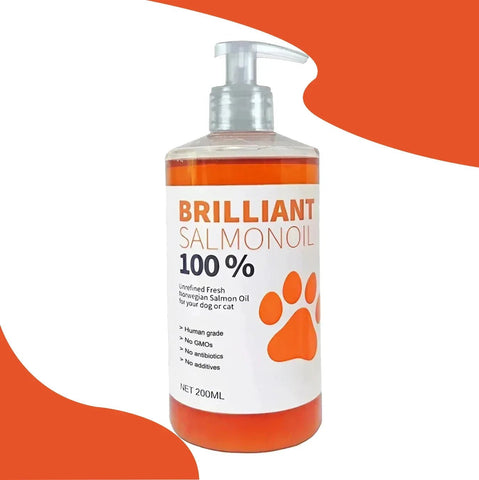 Salmon Oil - Chemical-Free Omega Fatty Acids For Pets - nutriamazonia