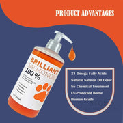 Salmon Oil - Chemical-Free Omega Fatty Acids For Pets - nutriamazonia