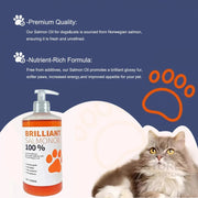 Salmon Oil - Chemical-Free Omega Fatty Acids For Pets - nutriamazonia
