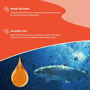 Salmon Oil For Dogs And Cats - Omega Fatty Acids For Health, Skin, And Shine Nutriamazonia Pet Wellness Premium - nutriamazonia