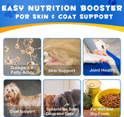 Salmon Oil For Dogs Omega3 - Supports Skin And Coat Health - nutriamazonia