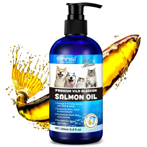 Salmon Oil For Dogs Omega3 - Supports Skin And Coat Health - nutriamazonia
