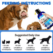 Salmon Oil For Dogs Omega3 - Supports Skin And Coat Health - nutriamazonia