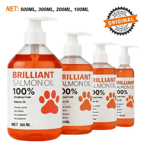 Salmon Oil - Omega 3 Health Booster Nutriamazonia Dogs - nutriamazonia
