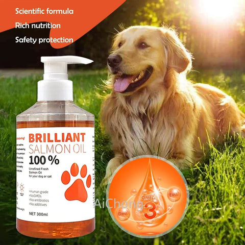 Salmon Oil - Omega 3 Health Booster Nutriamazonia Dogs - nutriamazonia