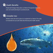 Salmon Oil - Omega 3 Health Booster Nutriamazonia Dogs - nutriamazonia