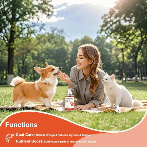 Salmon Oil - Omega 3 Health Booster Nutriamazonia Dogs - nutriamazonia