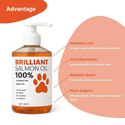 Salmon Oil - Omega 3 Health Booster Nutriamazonia Dogs - nutriamazonia