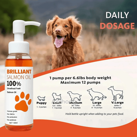 Salmon Oil - Omega 3 Health Booster Nutriamazonia Dogs - nutriamazonia