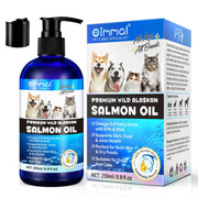 Salmon Oil Omega-3 - Supports Skin And Coat AEVYVKV Elite - nutriamazonia