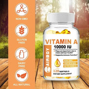 Vitamin A 10000IU - Vision Immunity Support Xemenry Daily - nutriamazonia