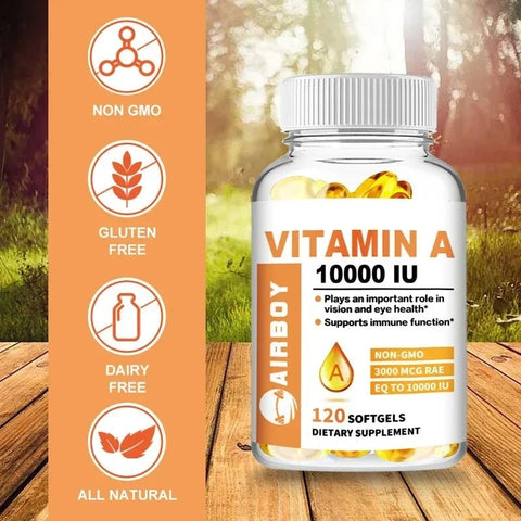 Vitamin A 10000IU - Vision Immunity Support Xemenry Daily - nutriamazonia