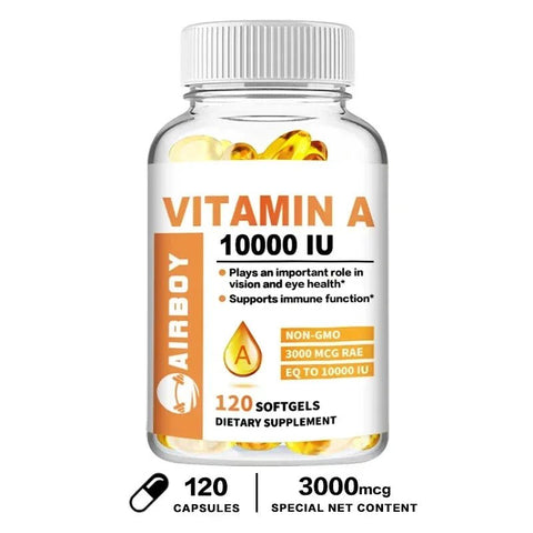 Vitamin A 10000IU - Vision Immunity Support Xemenry Daily - nutriamazonia