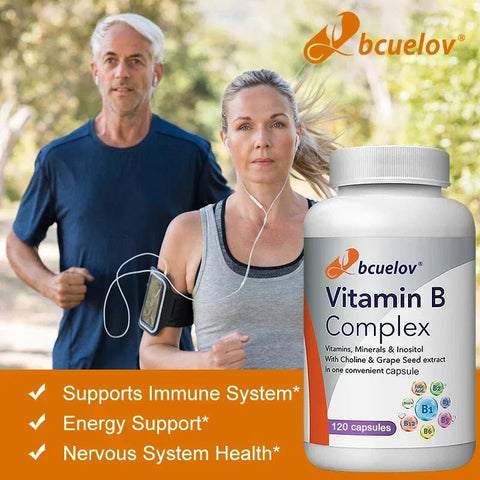 Vitamin B Complex - Energy Immunity Boost - nutriamazonia