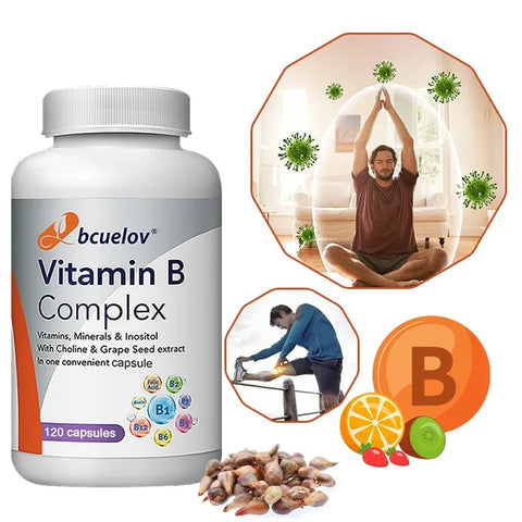 Vitamin B Complex - Energy Immunity Boost - nutriamazonia