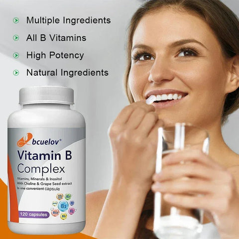 Vitamin B Complex - Energy Immunity Boost - nutriamazonia