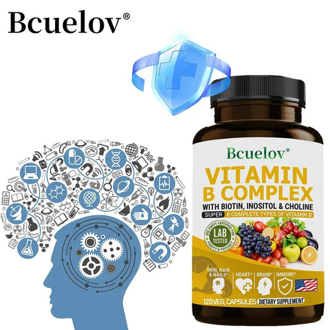 Vitamin B Complex - Immune Support Bcuelov - nutriamazonia