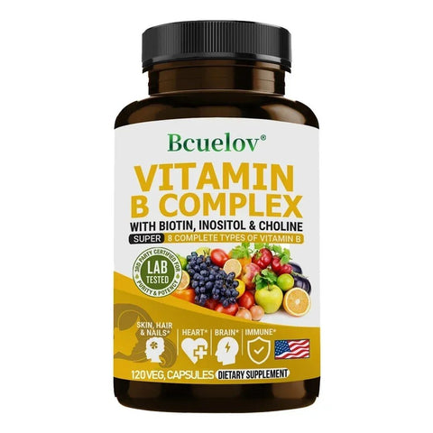 Vitamin B Complex - Immune Support Bcuelov - nutriamazonia