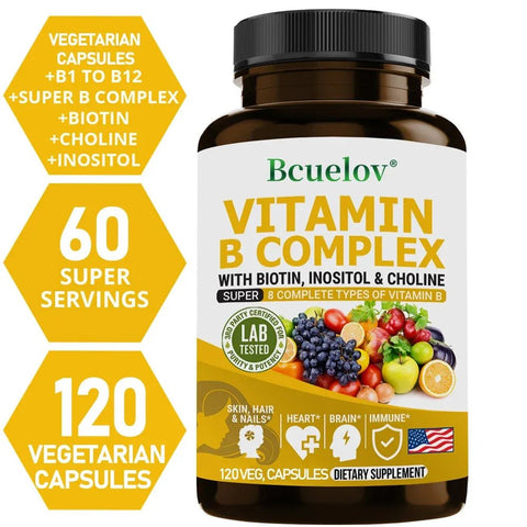 Vitamin B Complex - Immune Support Bcuelov - nutriamazonia