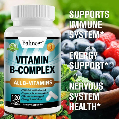 Vitamin B-Complex - Steady Energy Balincer Adults - nutriamazonia
