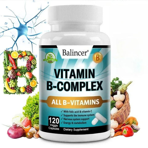 Vitamin B-Complex - Steady Energy Balincer Adults - nutriamazonia