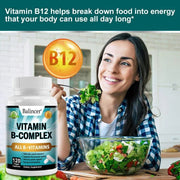 Vitamin B-Complex - Steady Energy Balincer Adults - nutriamazonia