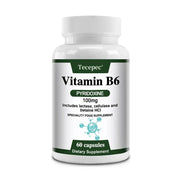 Vitamin B6 - Immunity Mood Support Tecepec Adults Boost - nutriamazonia