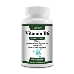 Vitamin B6 ImmunitynutriamazonianutriamazoniaVitamin B6 Immunity &amp; Mood Support Tecepec
Introduction
Tecepec Vitamin B6, from nutriamazonia, is a simple, unisex daily vitamin for adults seeking immune suppoVitamin B6 - Immunity Mood Support Tecepec Adults Boost